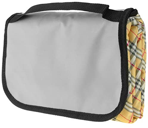 PrixPrime - Picknickdecke mit beigem schottischem Aufdruck 150 x 130 cm