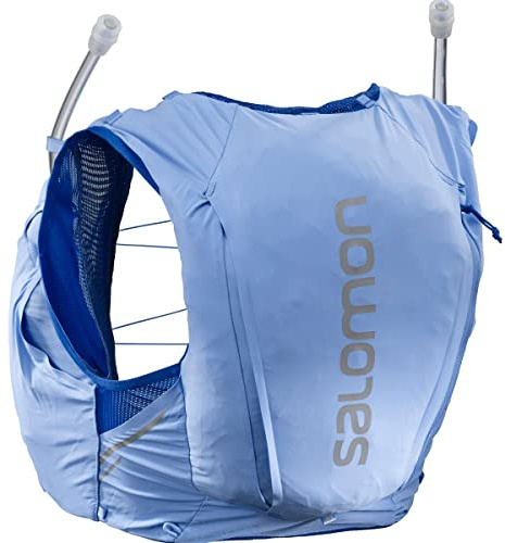 SALOMON Sense Pro 10 W mit Flash-Rucksack, Erwachsene, Unisex, Provence/Ebony/Nautical Blue (Blau), XS