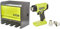 RYOBI RHWS-01 Wall Mounted Cabinet with Door & R18HG-0 18V ONE+ Cordless Heat Gun (Body Only)