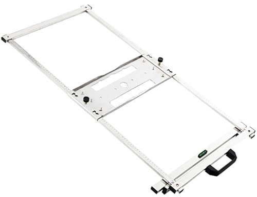 SUDEG Circular Saw Guide Rail,75cm Edge Guide Positioning Cutting Board, Portable Table Saw Fence Rails for Electricity Circular Saw Woodworking Router