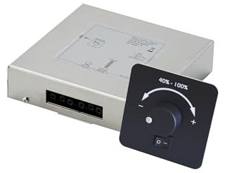 Infraworld Easy Control Sauna Infrarotsteuerung mit Regler für Infrarotstrahler schwarz