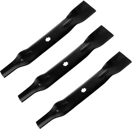 ZALANA GY20852 - Lama per tosaerba ad alto sollevamento da 122 cm, sostituisce GX21784 GX21785 AM141035 AM137757 per John Deere 145 155C D140 D150 D160 LA130 LA140 LA145 LA155 LA165 X165 (confezione