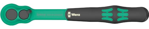 Wera 05005540001 8010 B Zyklop Comfort Knarre, mit Umschalthebel, mit 3/8-Antrieb, 3/8 x 230 mm