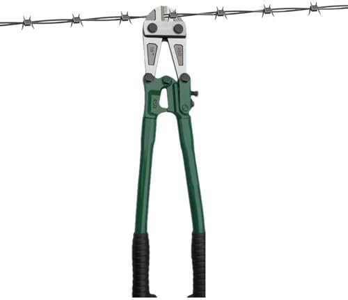 Teksome Bolzenschneider Heavy Duty, Bolzenschneider für Schlösser, Schlossschneider Bolzenschneider, Stahl-Schraubenschneider, 14-Zoll-Elektro-Bolzenschneider-Handwerkzeuge, Drahtschneidezange für
