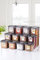 My Happy Home 12 Pcs Square Plastic Food Containers with Lids, BPA-Free Kitchen and Pantry Organiser with Labels, Stackable, Dishwasher Friendly