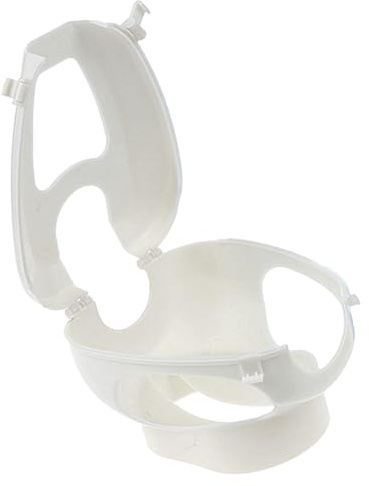JOINPAYA Supporto per Piccioni in Plastica Resistente Staffa Fissa Traforata per Iniezioni e Alimentazione Trasportino per Piccioni Riutilizzabile Accessorio per Cura Uccelli e