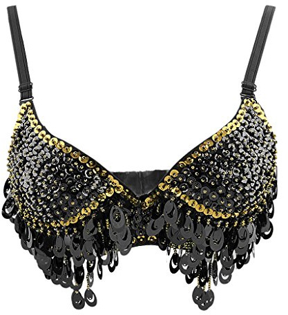 Unbekannt Bauchtanz Kostüm Oberteil Belly Dance Shirt Damen Bauchtanzkostüm