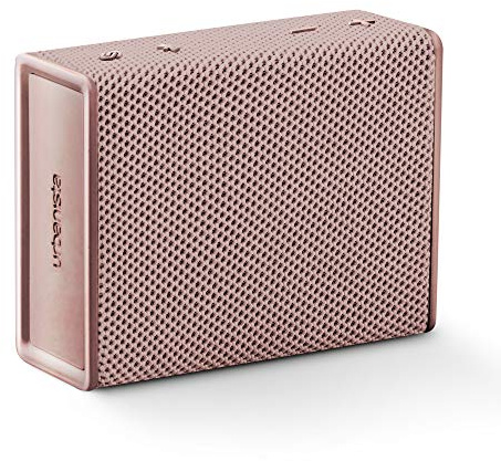 Urbanista Sydney Wireless Mini Speaker Bluetooth 5.0, 5-Hour Play Time, Splash-Proof – Rose Gold