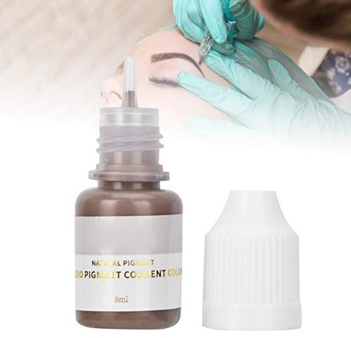Ögonbryn tatueringsbläck 8 ml, pigment micro ögonbryn färg pigment semi permanent ögonlinje makeup