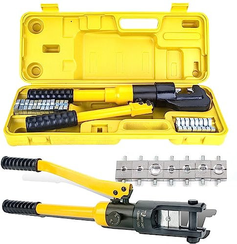 GEJLELDS Hydraulische Presszange Crimpzange Quetschzange Kabelschuhe Zange – 6-300 mm² / 7-11 T,HHY-300A