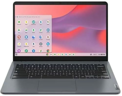 Lenovo 14e Chromebook Gen 3 82W60000US 14 Notebook - HD - 1366 x 768 - Intel N100 Quad-core (4 Core) - 4 GB Total RAM - 4 GB On-Board Memory - 32 GB Flash Memory - Storm Gray
