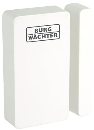 Burg-WÄCHTER Kontaktmelder für Fenster und Türen, Batteriebetrieben, WLAN Kontaktsensor, mit BURGsmart Protect Geräten kompatibel, Protect Contact 2032, 84 x 57,7 x 21,1 mm