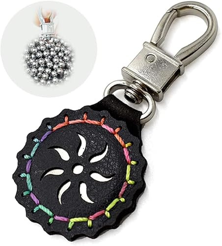 BeNtLi Munizioni Magnetiche per Fionda, Confezione da 2 Fibbie Magnetiche A Ricarica Rapida per Fionda, Strumenti per Accessori per Fionda da Caccia All'aperto in Pelle Fatti A Mano