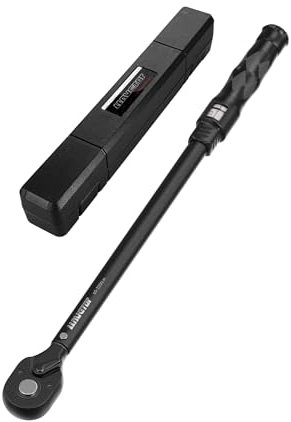 LLAVETOR 1/2 Drehmomentschlüssel Auto 60-330Nm, Drehmoment-Schlüssel, ± 3% Genauigkeit Reifenschlüssel Tool für Links- und Rechtsgewinde, Reifen Reparatur Tool für Auto, LKW, Motorrad