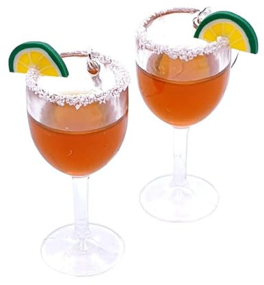 Tequila & Lime Cocktail Earrings - Mixed Up Dolly
