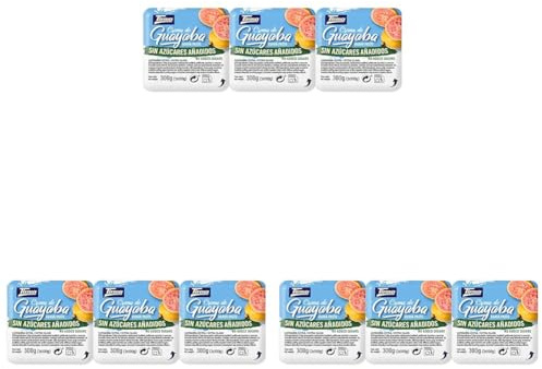 Tirma Crema de Guayaba 300g | Sin Azúcares Añadidos | Dulce de Guayaba de Canarias | Mermelada de Guayaba | Pasta de Guayaba para Postres | Membrillo de Guayaba | Barquetas 3 x 100g (Paquete de 3)