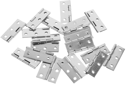 jojofuny Cabinet Hinge Stainless Steel Inset Hinges for Cupboard Furniture Screws