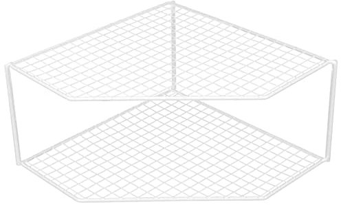 Ciieeo Kitchen Pot Rack Countertop Storage Tiered Shelf Household Organizer Corner Display Shelf Pan Rack Multi-function Pan Organizer