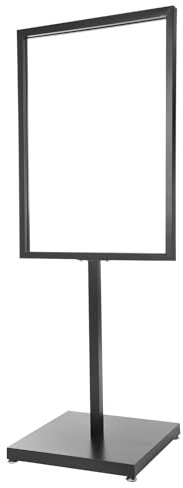 Kozivmo Infoständer Kundenstopper Outdoor Plakatständer Werbeaufsteller Menüschilderständer Preisständer Bodenschilderhalter Schwerlast-Aufsteller für Menu/Hochzeit/Show/Display/Werbung/Verkauf