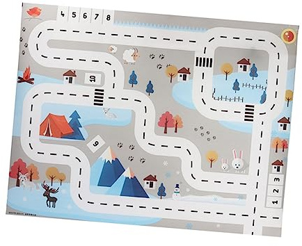 SOPOTUTU Kreative Spielmatte Verkehrsstraßen Krabbelmatte Bodenmatte Aus Weichem Sicherem Material Für Babys Und Kleinkinder Zu Hause Und Unterwegs