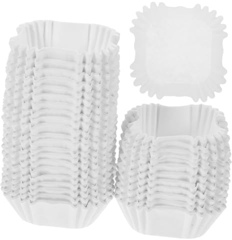 Hemobllo 2000 pièces Caissettes à Cupcakes Papier Alimentaire Grand Format Moules à Muffins Huile pour Anniversaires et Pâtisseries