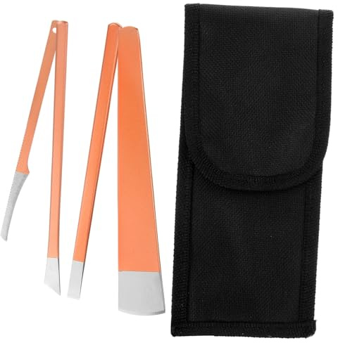 Homoyoyo Strumenti Per Pedicure Kit Coltelli Per Cuticole Piedi Strumento Cura Piedi Rifinitura Inossidabile Riutilizzabile Leggero Portatile Facile Usare