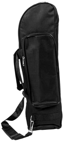 VANZACK Borsa per Tromba Portatile e Imbottita Oxford Resistente Agli Urti Tracolla Regolabile e Tasche per Accessori per Qualsiasi Occasione
