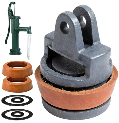 Ersatzkolben für Schwengelpumpen Kolben Komplett für Wasserpumpen Typ 75, Ersatzkolben für Schwengelpumpe, Handpumpe Typ 75 mit Zusätzlichem, Schwengelpumpe Ersatzteile, Gartenpumpe Handschwengelpumpe