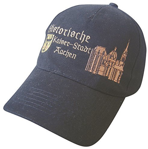 Fan-O-Menal Baseballcap mit Einstickung - AACHEN - 68901 dunkelblau