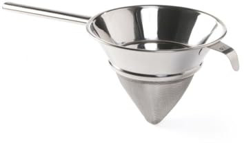 HENDI Colador cónico, malla metálica en la mitad - ø205x(H)460 mm