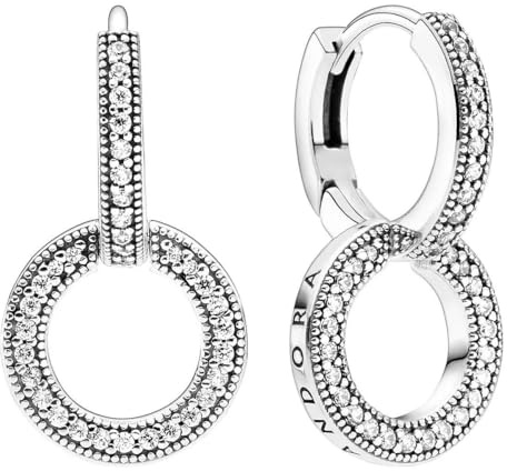 Pandora Funkelnde Doppel-Ohrringe 299052C01 Earrings