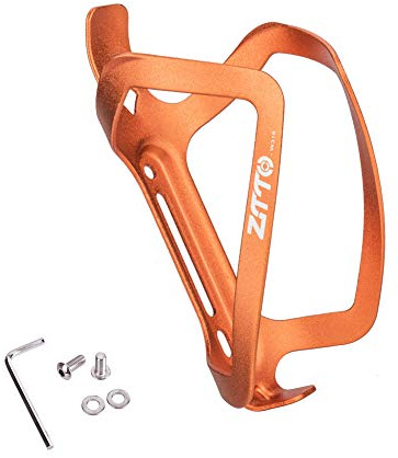 Cool Bicycle Water Holder Cage for Road and Mountain Bikes, Prams and Wheelchair (Orange)