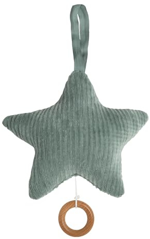 Baby's Only - Sternförmige Spieluhr fur Babyzimmer - Twinkle, Twinkle Little Star - 22x21 cm - Baby Spieluhr - Für Jungen und Mädchen - Meergrün