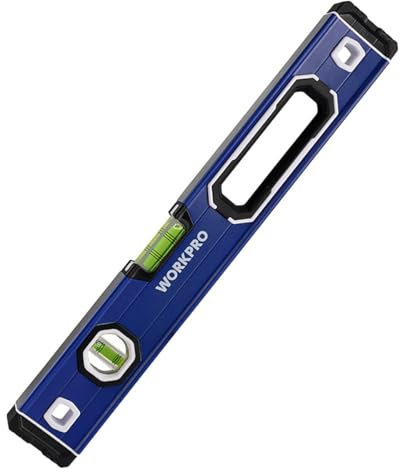 Workpro Nivel de Burbuja Aluminio 40 cm Magnético