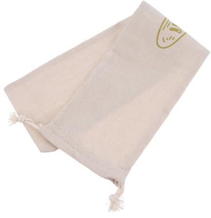 Alipis Bread Bag Drawstring Linen Storage Pouch for Vegetables Snacks Homemade Bread Reusable Organic Cotton Keeper