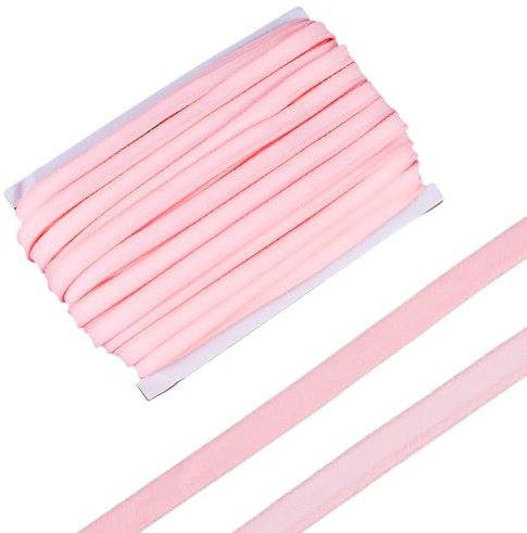 OLYCRAFT 30m Stecca per Corsetto Rosa 10mm Stecca per Cucire Fodera per Reggiseno Ferretto Nastro di Canalizzazione per Fai Da Te Abito Da Sposa Abiti Da Sera Corsetto Lingerie Cappelli Cucito
