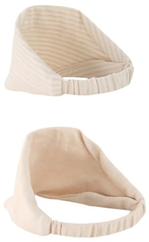 LRXIYODE Lot de 2 Foulards Élastiques en Coton Chaud Coupe-vent, Ajustables pour Femmes Enceintes, Hiver et Post-partum, Foulards Respirants et Thermorégulateurs, Protection Anti-froid pour Maternité