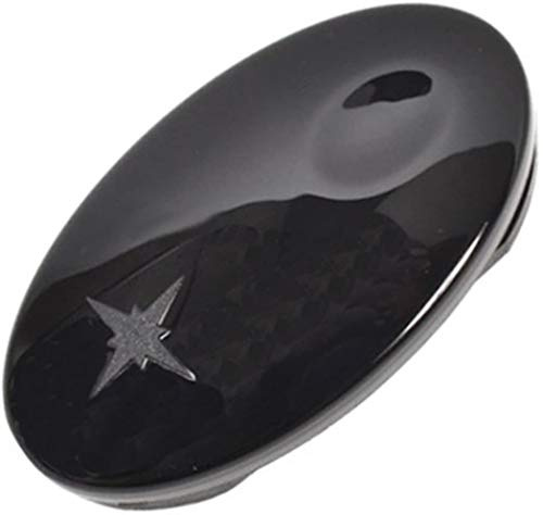 SPARES2GO Bouton-Poussoir d'allumage Noir pour Whirlpool Table de Cuisson à gaz