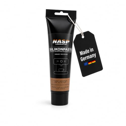 NASP Silikonfett für Kaffeevollautomaten, O-Ringe, Armaturen und Dichtungen, transparent