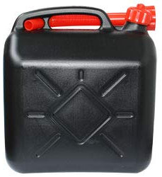 Tanica per benzina, litro per carburante, diesel, imbuto per il trasporto, 10 l