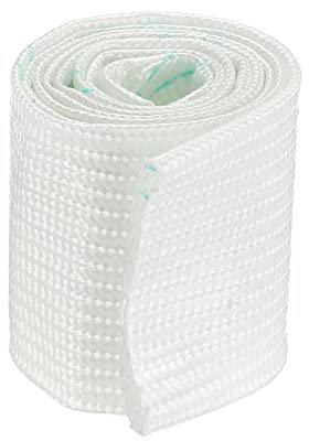 sourcing map Vidrio Fibra Manguito Aislamiento Tubería, Protección Manguito Tubería 40mm/1,56 Pulgadas IDx1m/3,28 Pies para Cable Alambre Envoltura, Paquete de 1