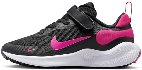 Nike Revolution 7 (PSV), Sneaker Unisex niños, Black Hyper Pink White, 31.5 EU