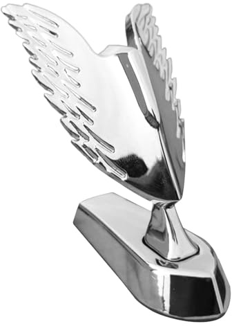 Logo De Voiture Emblème | Insigne De Voiture Ailes | Décoration De Capot De Véhicule, Ornement De Capot De Camion, Accessoires De Voiture Ailes d'ange, Logo De Voiture Emblème pour Camions, Véhi