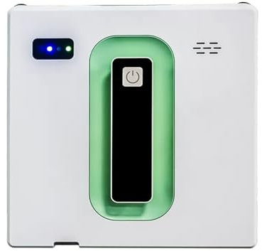 Robot Limpiacristales 2500 PA Aspirador de gran succión con pulverizador eléctrico Robot Limpiacristales anticaídas Aspirador con control remoto