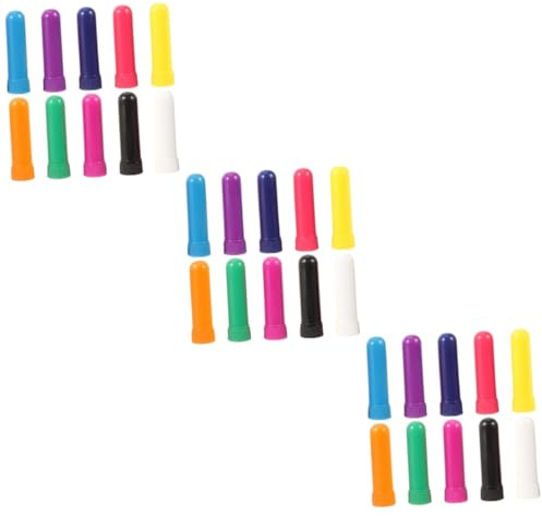 FRCOLOR 3 Juegos Fragancia Boca Aroma Difusor Respirar Vapor Práctico Palo De Inhalación De Olor Palo Nasal Palo De Inhalación De Incienso El Plastico 10 Uds * 3