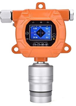 Analizador de Gases, Détecteur de gaz combustible fixe, H2, NH3, SO2, CO2, Détecteur de gaz for localiser les fuites de gaz de gaz combustibles; W led Alarme Détection Rapide, Sécurité D'abord(Ammoni