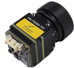 Drone con telecamera termica FPVspeed 384x288 9,7MM 4MM Lente 50° con interfaccia CVBS Modulo micro telecamere termiche FPV FS384 FT384(FS256-TIC (4MM))