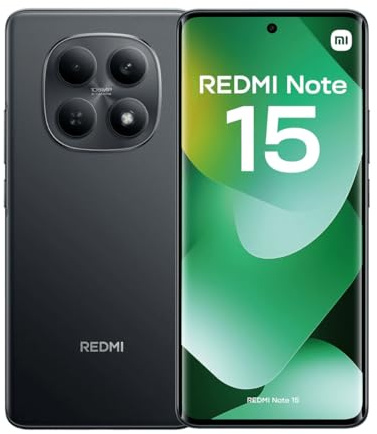 Redmi Note 15 6+128 Black (No Power Adapter Included)