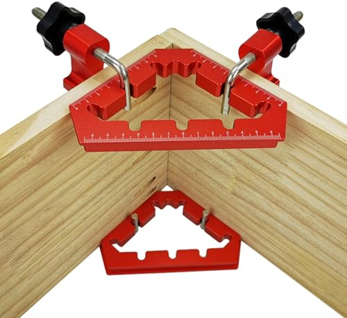 Angle Ruler for Right Angles | 90 Degree Precision Protractor Made of Aluminium Alloy Portable | Angle Measuring Tool - For Home Renovation, Door Installation, Windows, Drawers, Cabinets, Frames