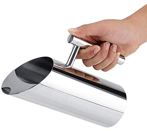 Acero inoxidable Jarra, acero inoxidable jarro de agua fría con hielo Guardia Potable Pitcher herramientas Home Beber (tamaño : 1L)